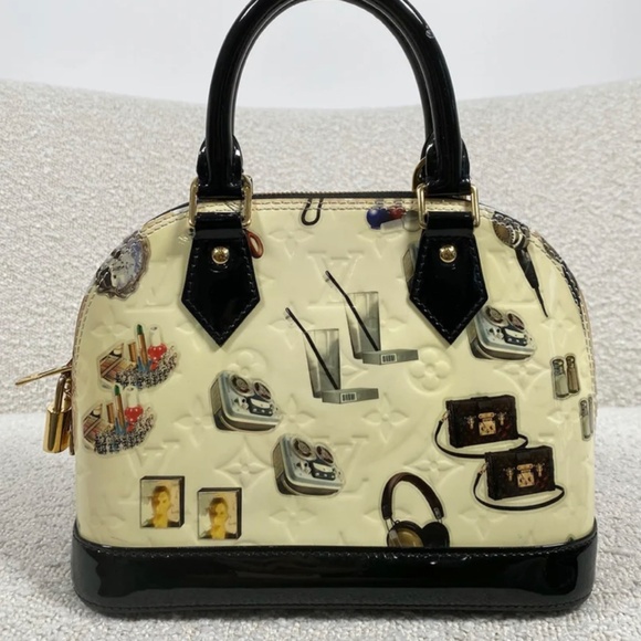 Authentic Pre-Owned Louis Vuitton Vernis Nicolas Ghesquière Alma BB - Picture 9 of 15